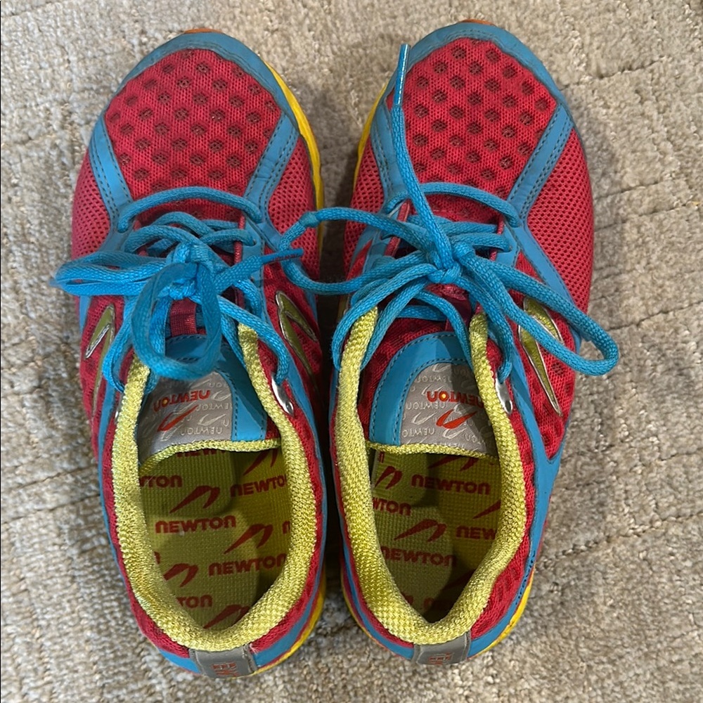 Newton women’s Running Shoes - pink and Blue